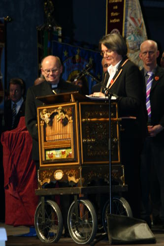 Verleihung des Goldenen Karussellpferdes an WB Vo�