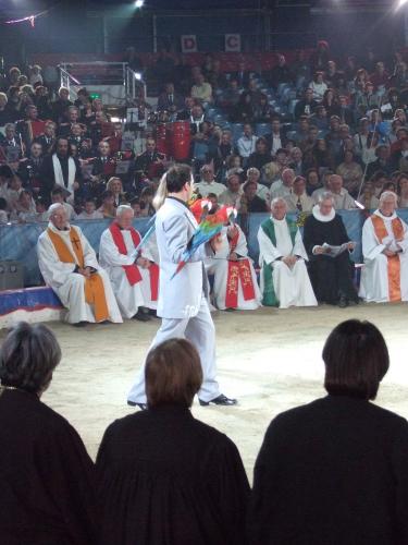 Oekum. Gottesdienst beim 32. Zirkusfestival in Monte Carlo 2008