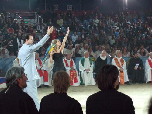Oekum. Gottesdienst beim 32. Zirkusfestival in Monte Carlo 2008