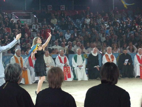 Oekum. Gottesdienst beim 32. Zirkusfestival in Monte Carlo 2008