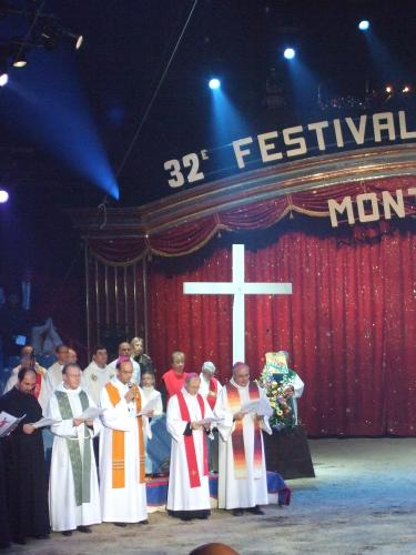 Oekum. Gottesdienst beim 32. Zirkusfestival in Monte Carlo 2008