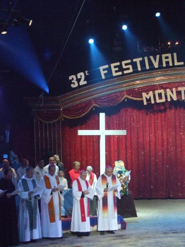 Oekum. Gottesdienst beim 32. Zirkusfestival in Monte Carlo 2008