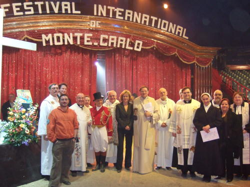 Oekum. Gottesdienst beim 32. Zirkusfestival in Monte Carlo 2008